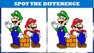 Spot the Differences - Super Mario Bros Edition! | Find The Difference #6