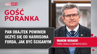 Marcin Bosacki: pan Obajtek powinien uczyć się od Harrisona Forda, jak być ściganym | GOŚĆ PORANKA