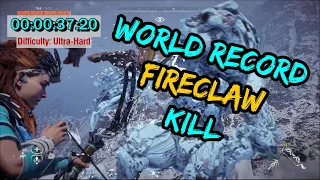 Fastest Fireclaw Kill / 37.20s / World Record / Ultra-Hard