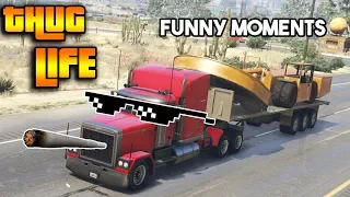 GTA 5 ONLINE : THUG LIFE AND FUNNY MOMENTS (WINS, STUNTS AND FAILS #16)