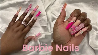 Barbie Polygel Nails💗