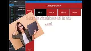 Simple Dashboard Design | 11mins Tutorial with Visual Basic .NET