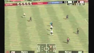 Pro Evolution Soccer 3 [Playstation 2] Part 2: Match, 1st Half