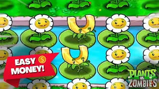 Best GOLD FARMING STRATEGY in Plants vs. Zombies !