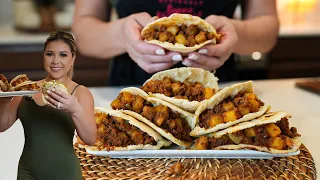 The CLASSIC and MOST AUTHENTIC GORDITA de Papas Con (HOMEMADE) Chorizo, nothing can BEAT this one!