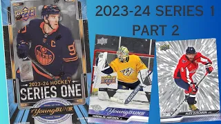 CASE HIT!!! | 2023-24 Upper Deck Series 1 Hockey Hobby Box Opening Part 2
