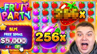 MAX MULTIS On FRUIT PARTY BONUS BUYS!!