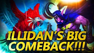 Illidan's Big Comeback!!! | Hearthstone Battlegrounds Gameplay | Patch 22.0 | bofur_hs