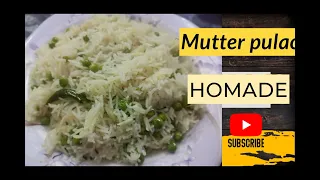 Matar Chawal recipe by HOMADE