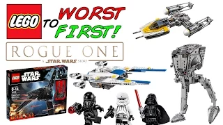LEGO Worst To First | All LEGO Star Wars Rogue One Sets