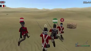 Mount And Blade Warband: Napoleonic Wars 45thN vs 96y