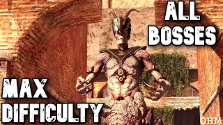 Serious Sam 4 | All BOSSES On MAX Difficulty & Settings + Cutscenes | No Commentary | [Serious] | PC