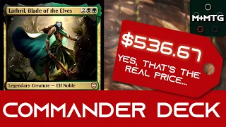 $536 67 Lathril, Blade of the Elves Commander Deck Yes that's the Real Price