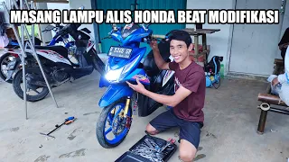 MASANG LAMPU ALIS HONDA BEAT