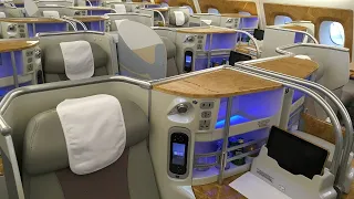 Business Class Emirates - A380 | My Trip Dubai - Bangkok