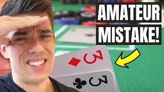 Never Bluff Like This! (Common Amateur Mistake)