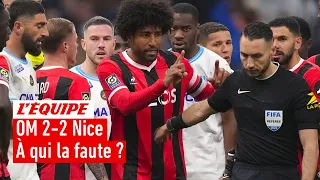 Ligue 1 - Aubameyang ou l'arbitrage : qui a plombé l'OM contre l'OGC Nice ?