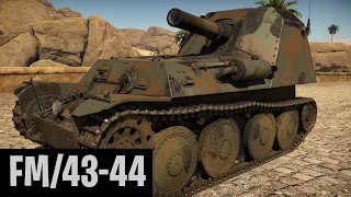 Enormous 150mm Recoiless Rifle - FM/43-44 War Thunder RB Gameplay