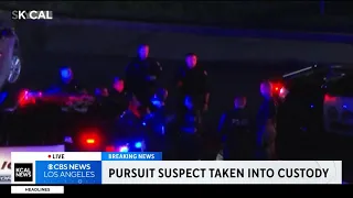 Crazy Live Police Chase in L.A