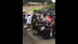 Demo Max Verstappen op Spa-Francorchamps