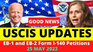 Breaking USCIS Updates -  USCIS  EB-1 and EB-2 Form I-140 Petitions News -  US Immigration