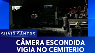 Vigia no cemitério | Câmeras Escondidas (08/11/19)