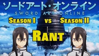 SAO Season 1 vs Season 2 Rant