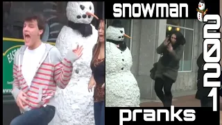 Snowman Prank/Scares People/New items 2021