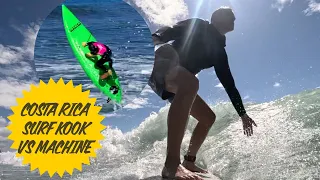 Costa Rica Surfing Against RC Surfer