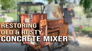 Restoring an OLD Electric Concrete Mixer