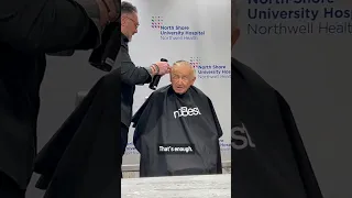 100-Year-Old Heart Surgery Patient Returns to North Shore for Free Haircut