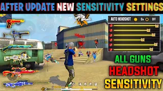 Free Fire New 200 Sensitivity Best Setting ⚙️ Ob44 Update New Settings 200 Sensitivity In Free Fire