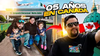 Así llegué a Canadá! 5 años ya en este hermosos país! ¿Valió la pena? 🇨🇦