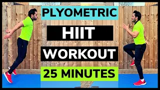 Plyometric Workout At Home // Fat Burning Plyo HIIT Workout