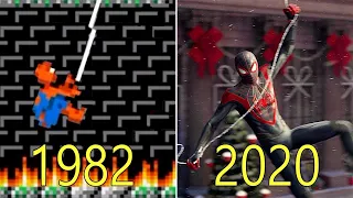 Evolution of Spider Man Games 1982 2020