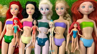 Looking for Disney Princess Dresses DIY Miniature Ideas for Barbie Wig, Dress, Faceup, and More! DIY