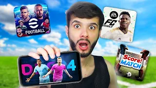 OS 5 MELHORES JOGOS DE FUTEBOL PRA CELULAR!