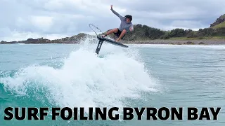 Hydrofoil Wategos Byron Bay - Surf Foil Action