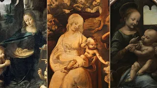 "Слово в образе" - Леонардо да Винчи, начало творчества: "Мадонна Бенуа", "Поклонение волхвов".