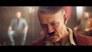 Wolfenstein 2 The New Colossus Adolf Hitler Scene