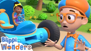 How to Fix the Blippi Mobile?! | Blippi Wonders Educational Videos for Kids