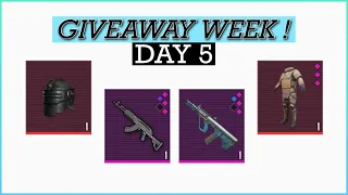 GIVEAWAY WEEK (DAY 5) 🥳 - METRO ROYALE