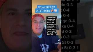 10 Undefeated College Football Teams ATS 🏈