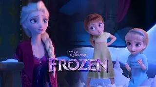 Elsa makes a snowman with the Princess of Northuldra | Frozen 3 (Elsa Daughter - Fanmade Scene)