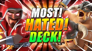 THIS SHOULD BE ILLEGAL!! NEW #1 MOST HATED DECK IN CLASH ROYALE!!