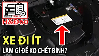 H&Đ60: Xe đi ít, nên làm gì để ko bị chết ắc quy? Điều gì xảy ra khi bấm ECO? | TIPCAR TV