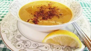 Turkish Red Lentil Soup / Ezogelin Soup Recipe Healty Soup