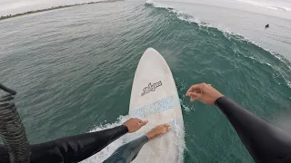 Soft-top Surfing San Diego 12-29-22