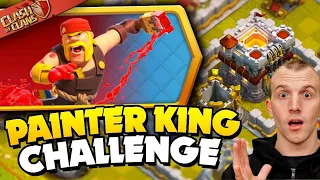 Easily 3 star the painter king challange (clash of clans)