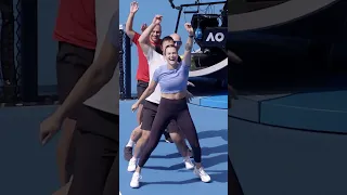 Aryna Sabalenka's DANCE moves! 💃🏻